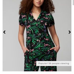 Soma cool night pajamas set in passage floral black!